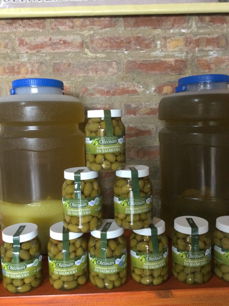 aceitunas oleosan y proceso de saborizado